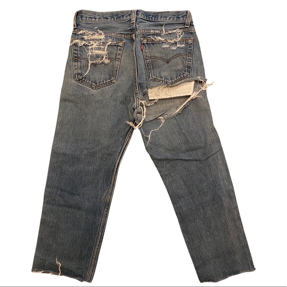 VINTAGE Authentic Distressed Levi’s 501 Made in 1991